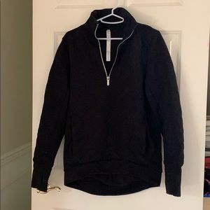 Lululemon Quilted quarter zip pullover